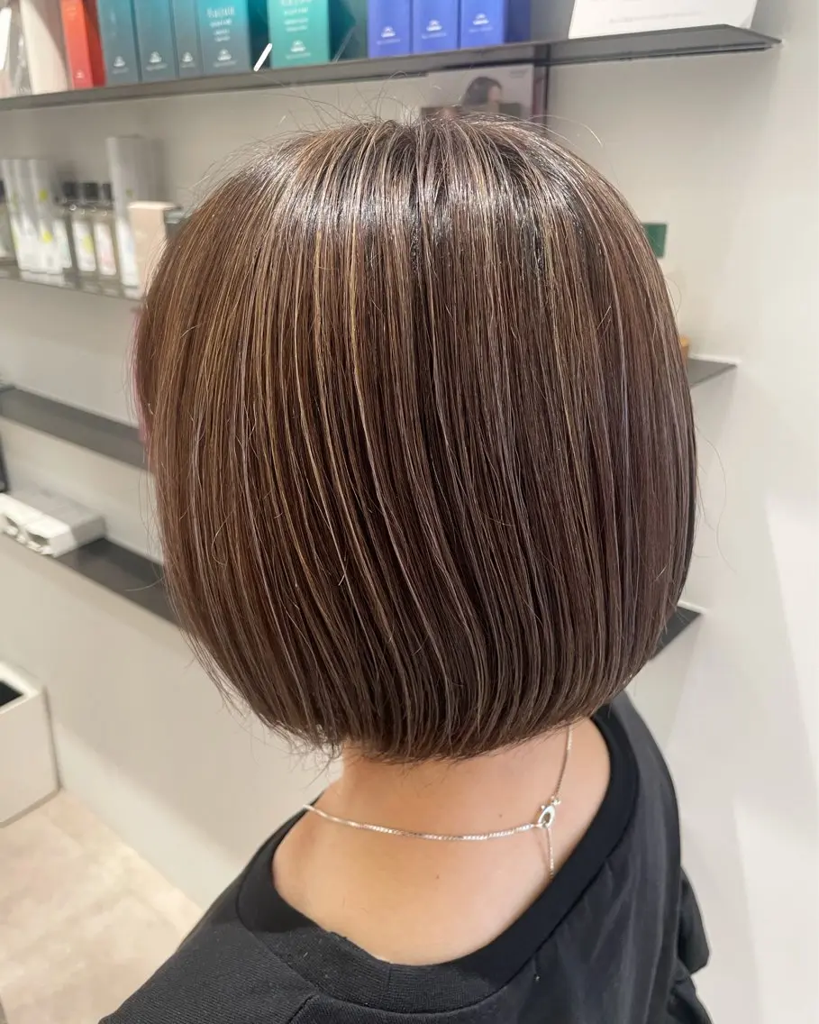 ショート ハイライト 🤍tomoka 🤍のヘアスタイル