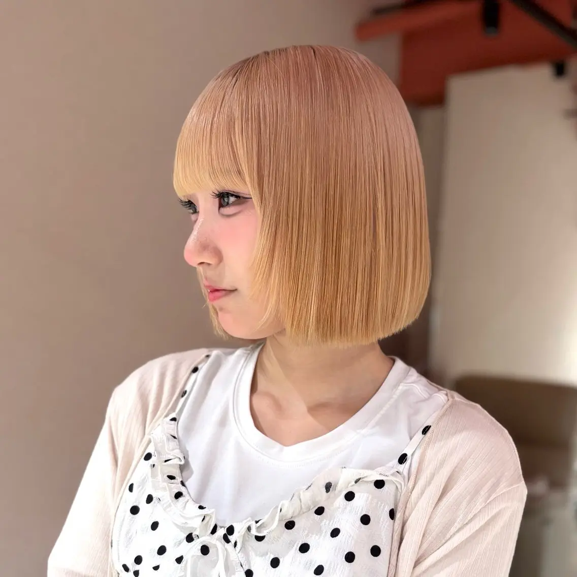 ショート 顔周りカット レイヤーカット 小顔カット カット トリートメント デザイン/ボブ/ メンズ/ココネ⭐️のヘアスタイル