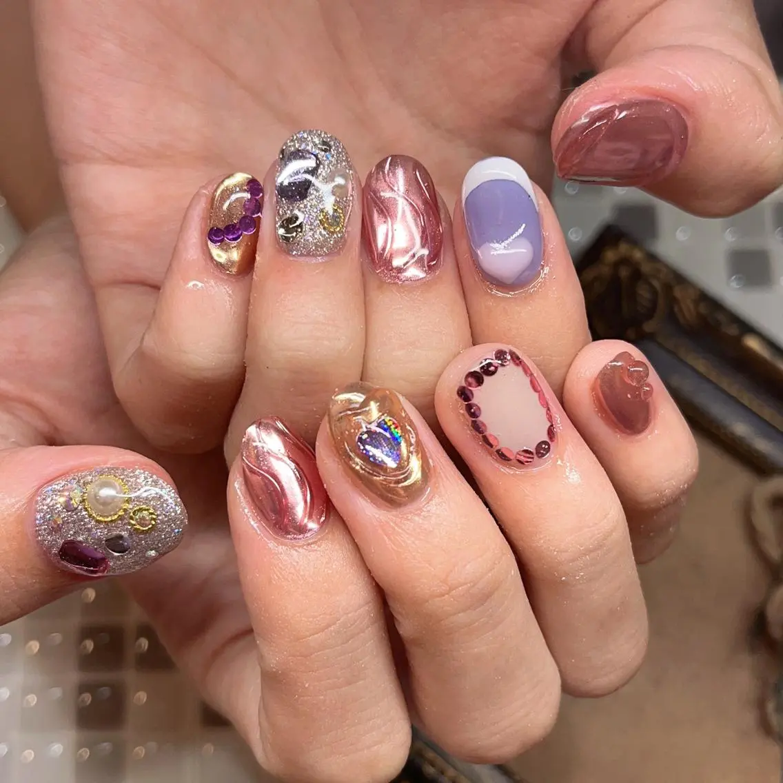 ネイル アートネイル nailist yuiのネイルデザイン