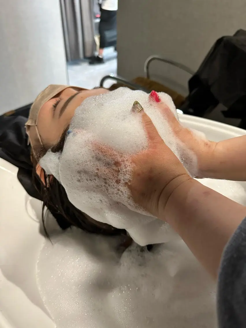 ☘️ヘッドスパで癒しの時間を☘️スパのみショートコースver.【マイクロバブル泡スパ/30分】の写真