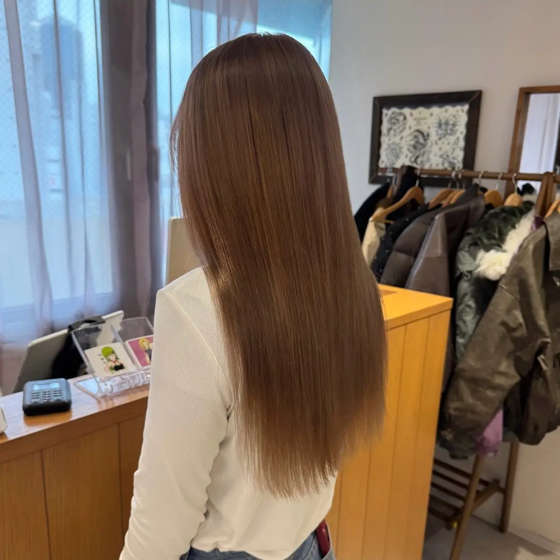 カラー ヘアカラー トリートメント 優梨💞 /透明感カラーのヘアスタイル