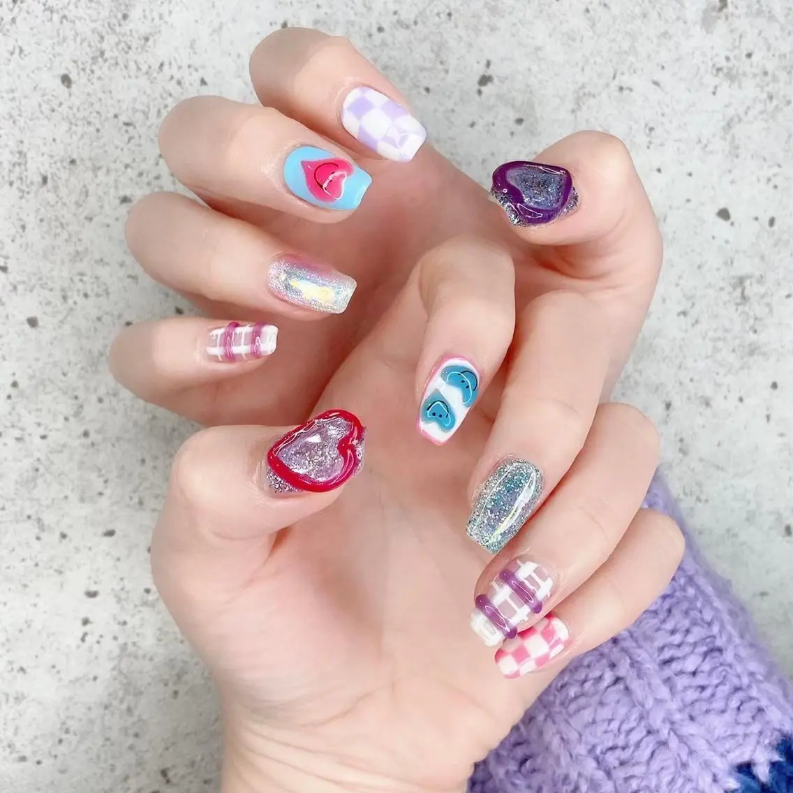 ネイル Salon Kのネイルデザイン