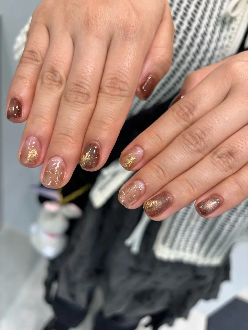 ネイル ニュアンスネイル kanell⭐︎ ニュアンスネイルのネイルデザイン