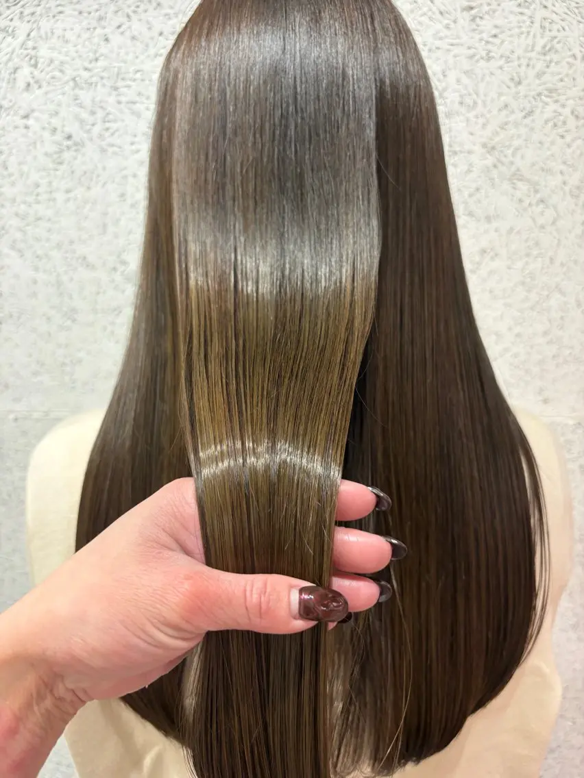 ワンカラー👩🦰+10分スパ💆♀️(トリートメント追加料金相談🙆♀️)の写真