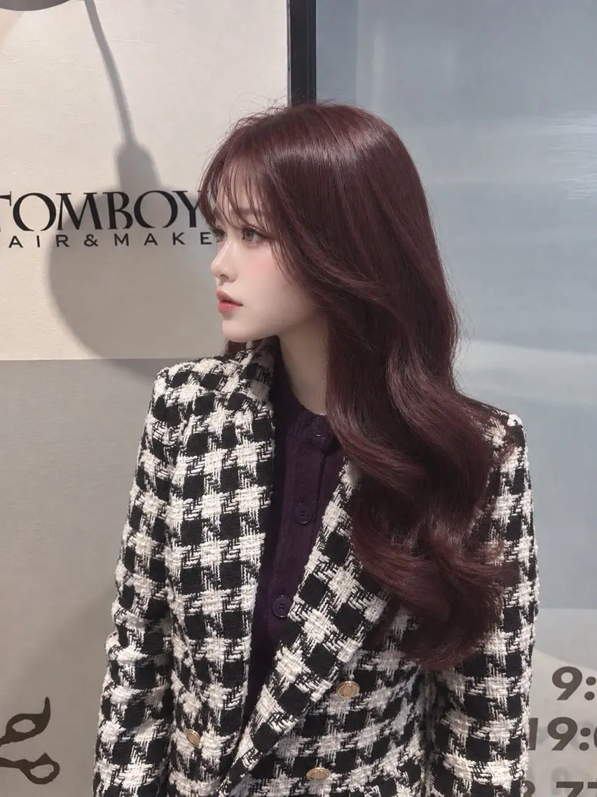 ロング カラー ヘアカラー tomboy中村橋店 kouのヘアスタイル