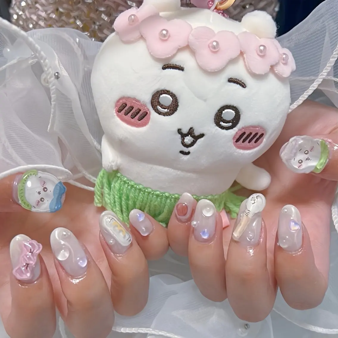 ネイル 持ち込み ハンドネイル nailsalon Paletteのネイルデザイン