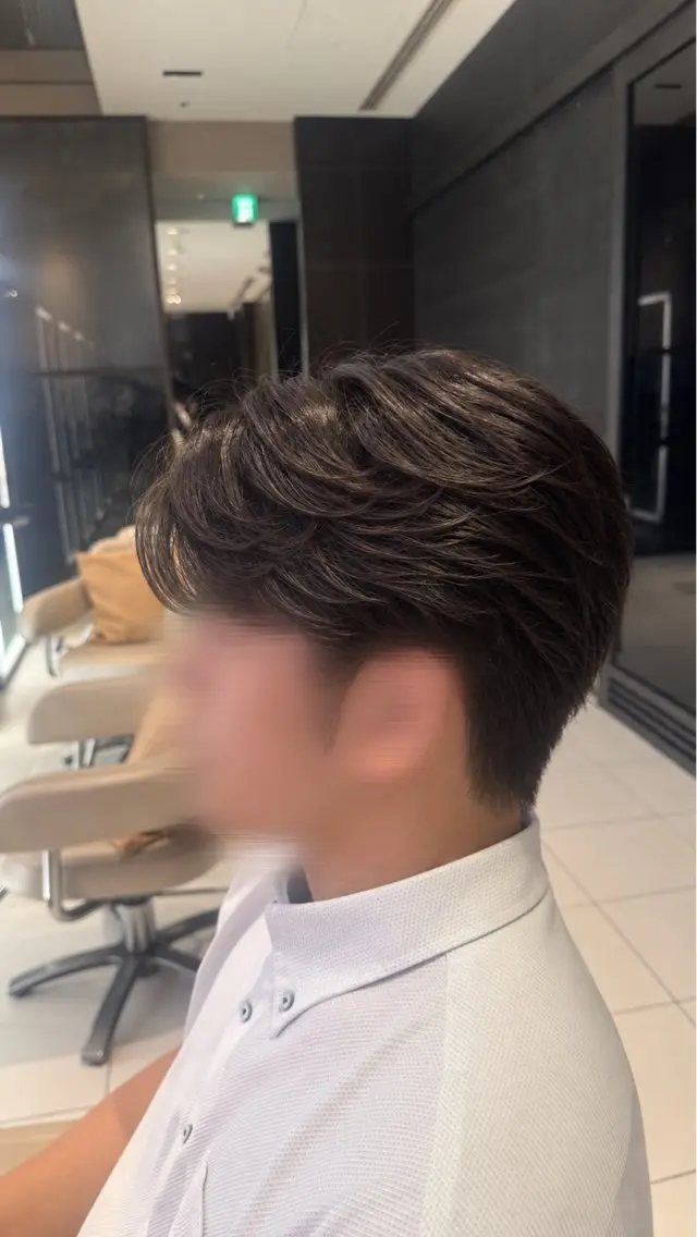 パーマ メンズ カット パーマ 似合わせカット✂️ Honoka🫧のヘアスタイル