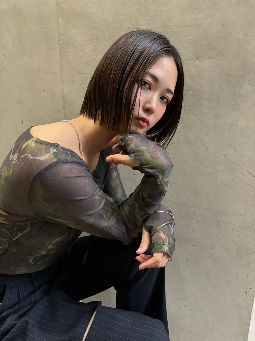 ショート カット ヘアカラー peige 斉藤✨大人ヘアー✨のヘアスタイル