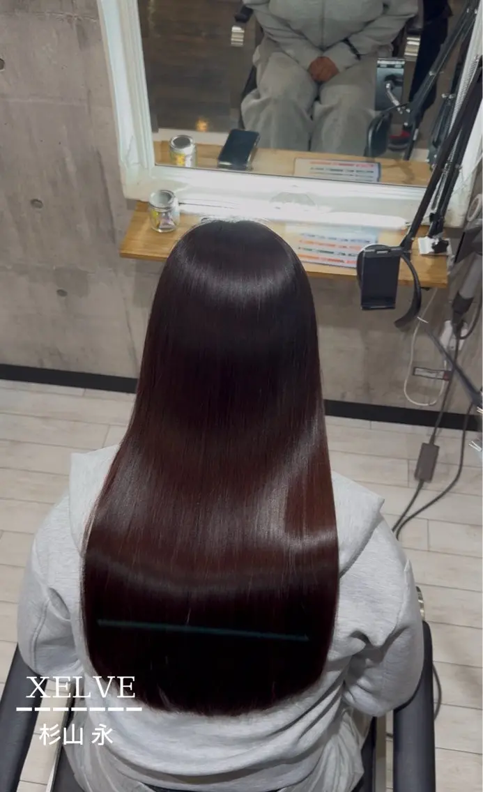 ロング 杉山永 浦安×髪質改善のヘアスタイル