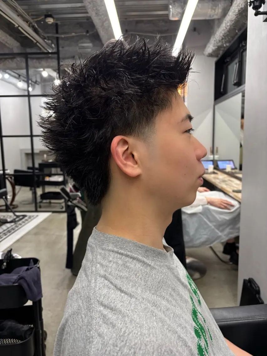 ショート メンズ スパイキーショート ショートヘア カット 💈メンズ特化💈 テッペイのヘアスタイル