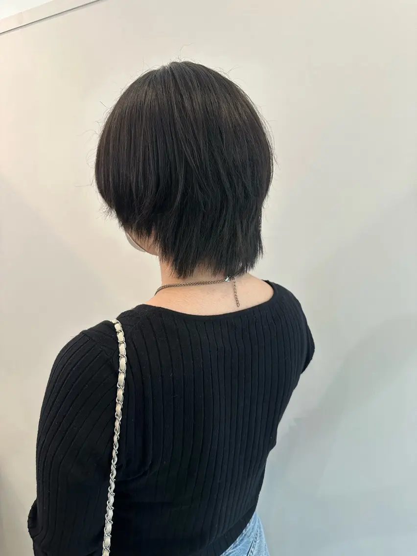 ショート カット トリートメント レイヤー/ナチュラル 💐nao.のヘアスタイル