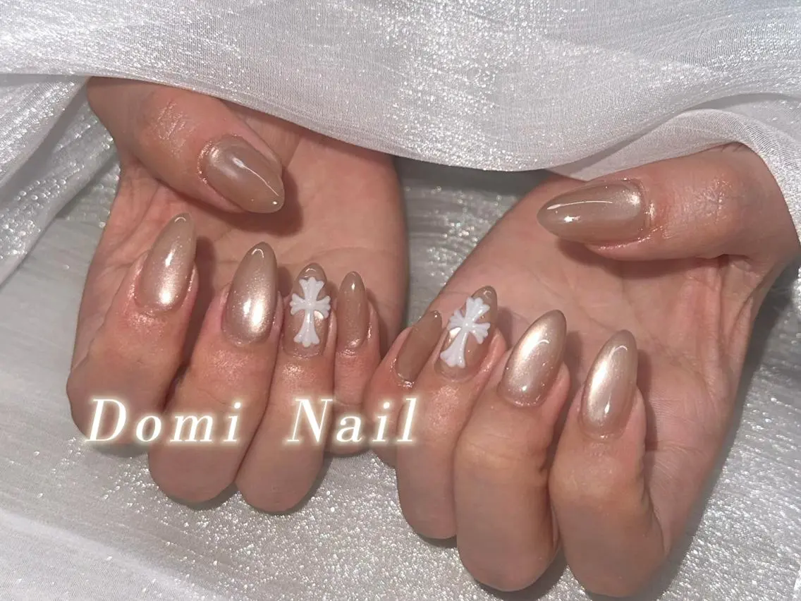 ネイル ワンカラーネイル ネイルチップ ワンホンネイル ハンドネイル Domi Nail Salonのネイルデザイン