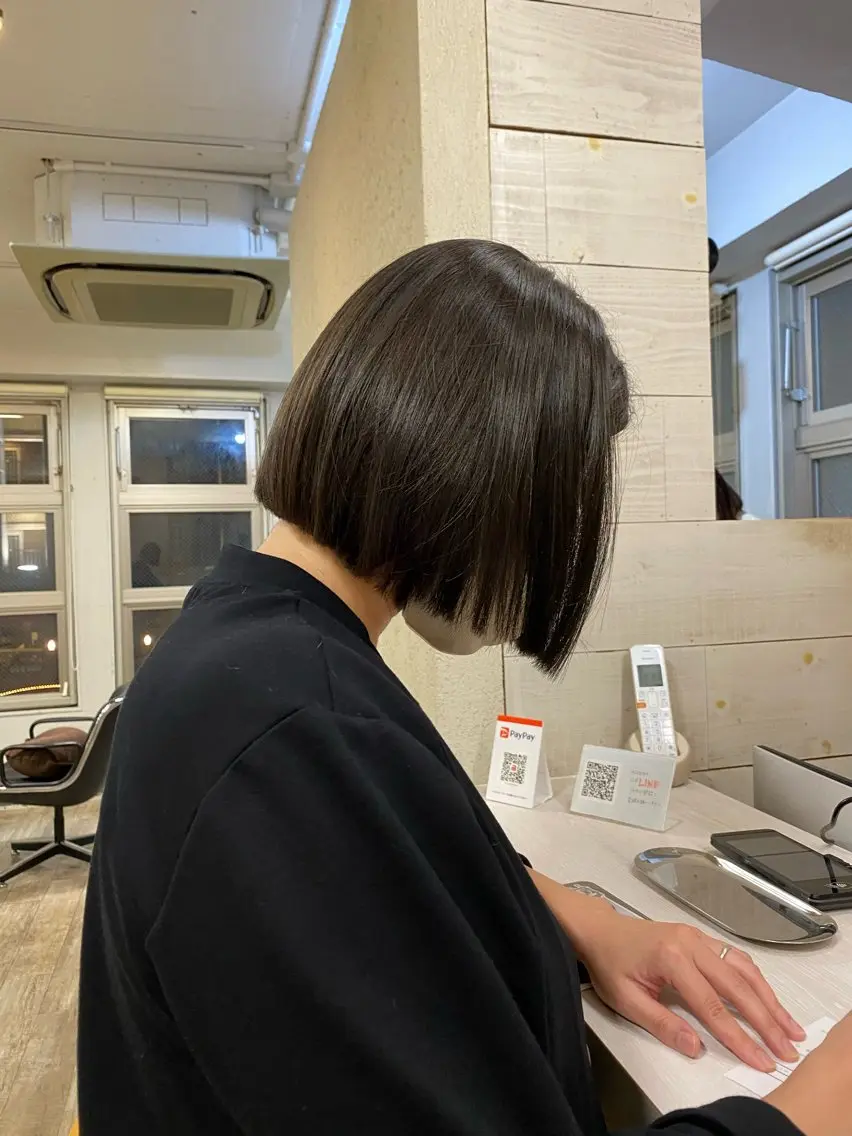 ショート カット 縮毛矯正 トリートメント アレンジ指名 no.1✨ｈａｋｏのヘアスタイル