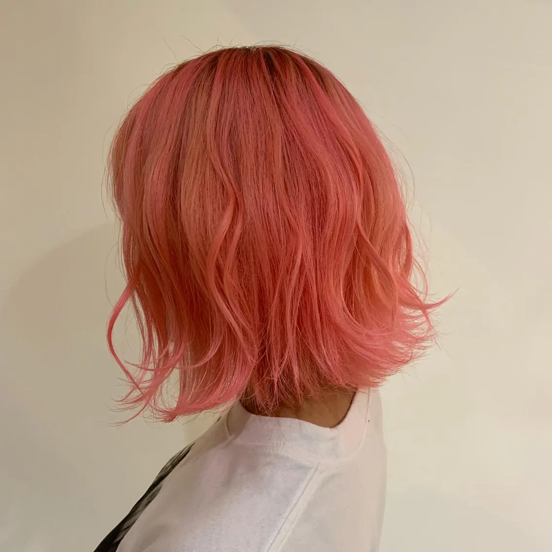 ショート カラー ヘアアレンジ ピンクカラー カット ヘアカラー トリートメント 守屋 颯太のヘアスタイル