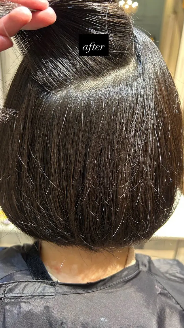 ショート 縮毛矯正 渋谷/縮毛矯正✨ 惺虎のヘアスタイル