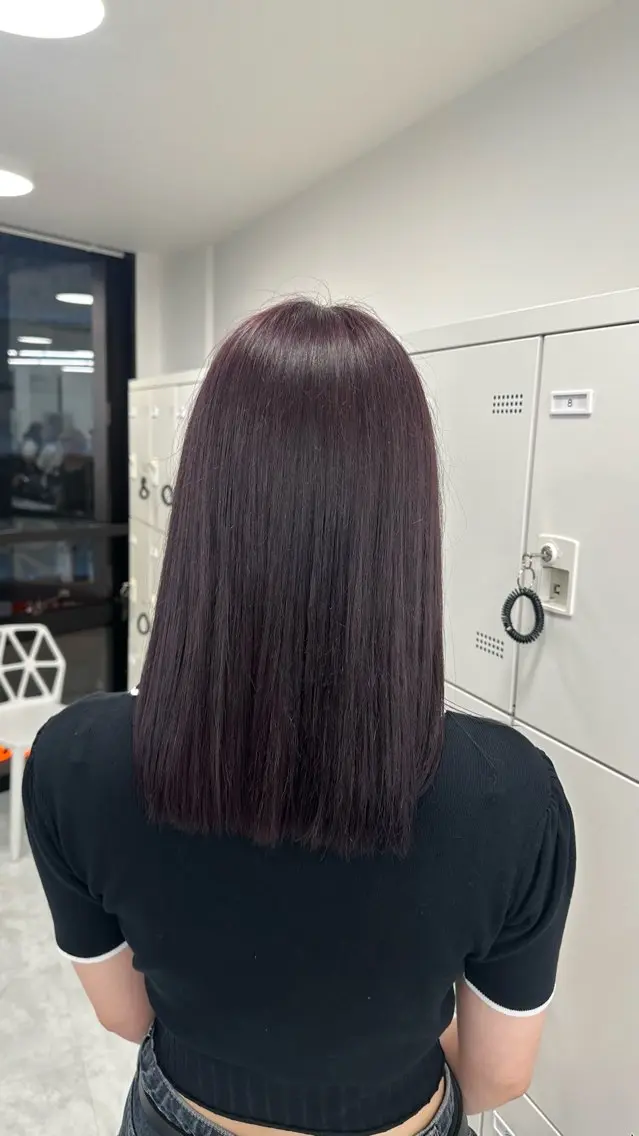 セミロング カラー 似合わせstyle ❤︎misaki❤︎のヘアスタイル