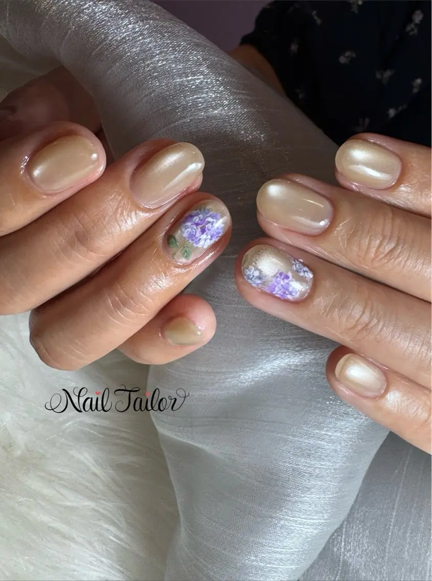 ネイル フラワーネイル ハンドネイル NailTailor ネイルテイラーのネイルデザイン