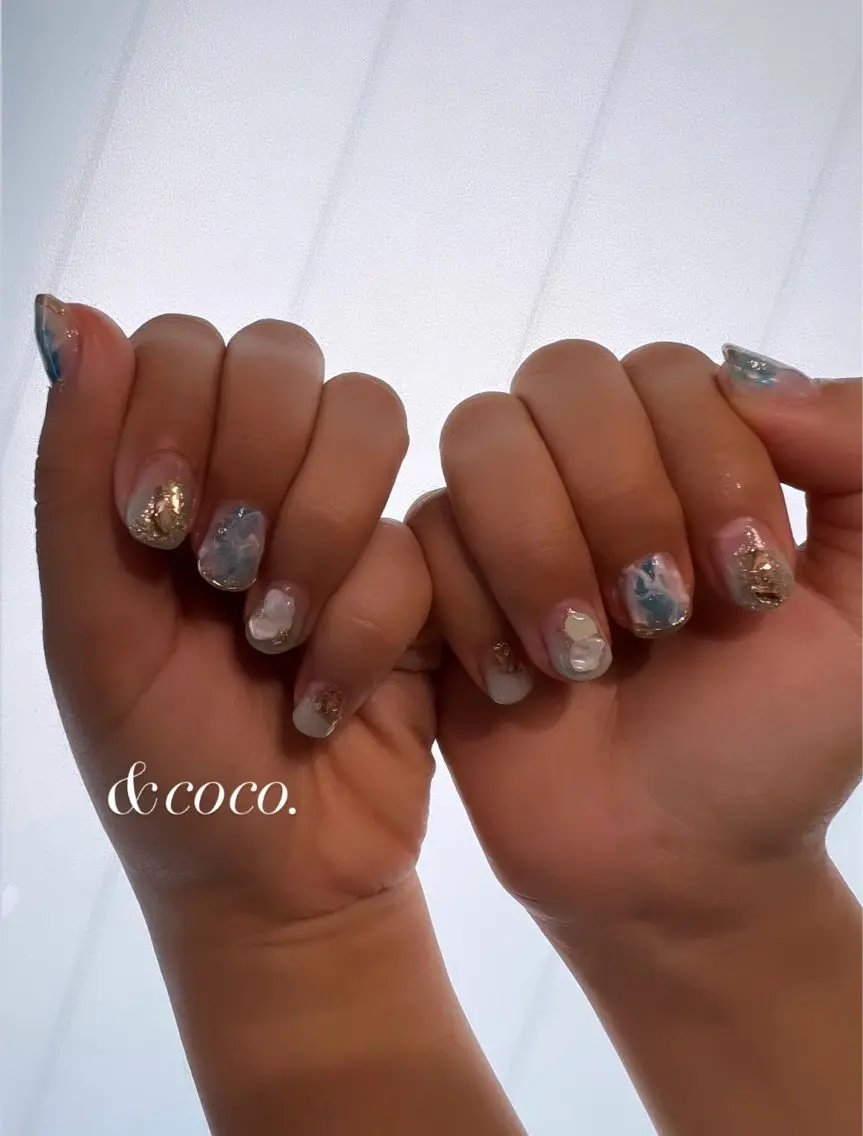 ネイル 夏ネイル ＆ coco.のネイルデザイン