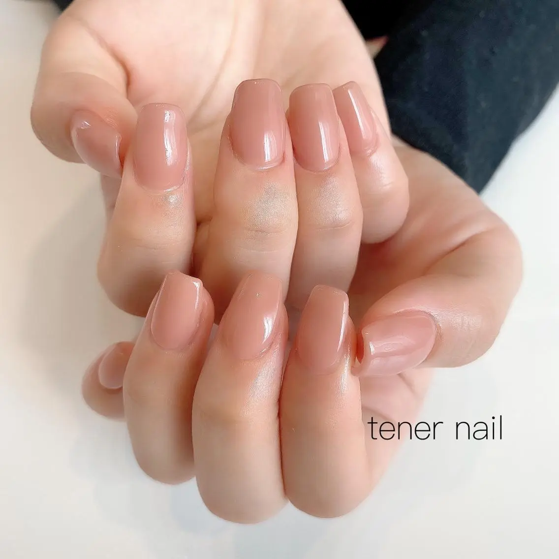 ネイル ワンカラーネイル スカルプネイル テネルネイル tener nailのネイルデザイン