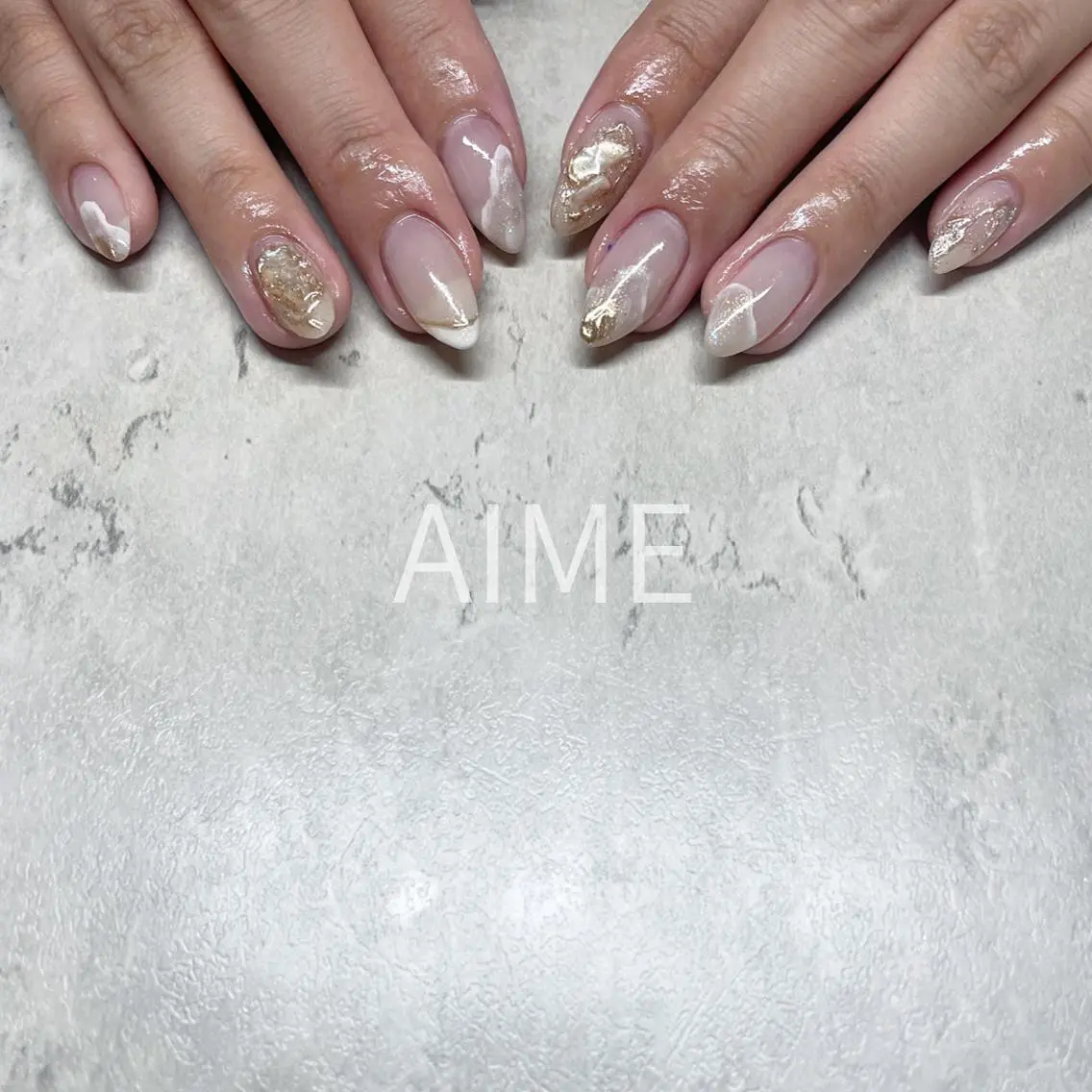 ネイル ハンドネイル AIME (momo)のネイルデザイン