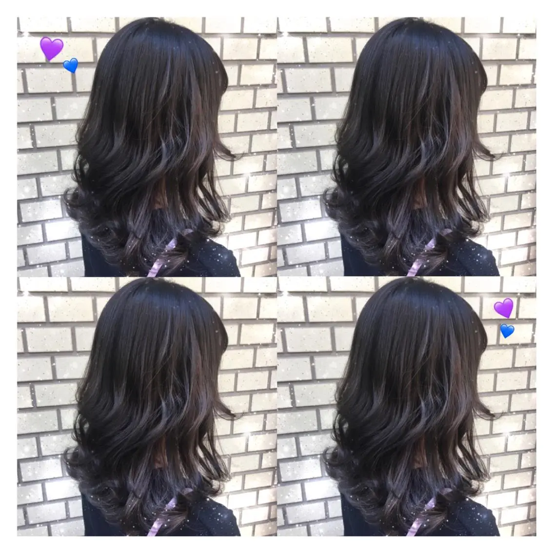 ミディアム カラー アッシュ 透明感カラー 韓国ヘア得意❤︎森澤 悠佳のヘアスタイル