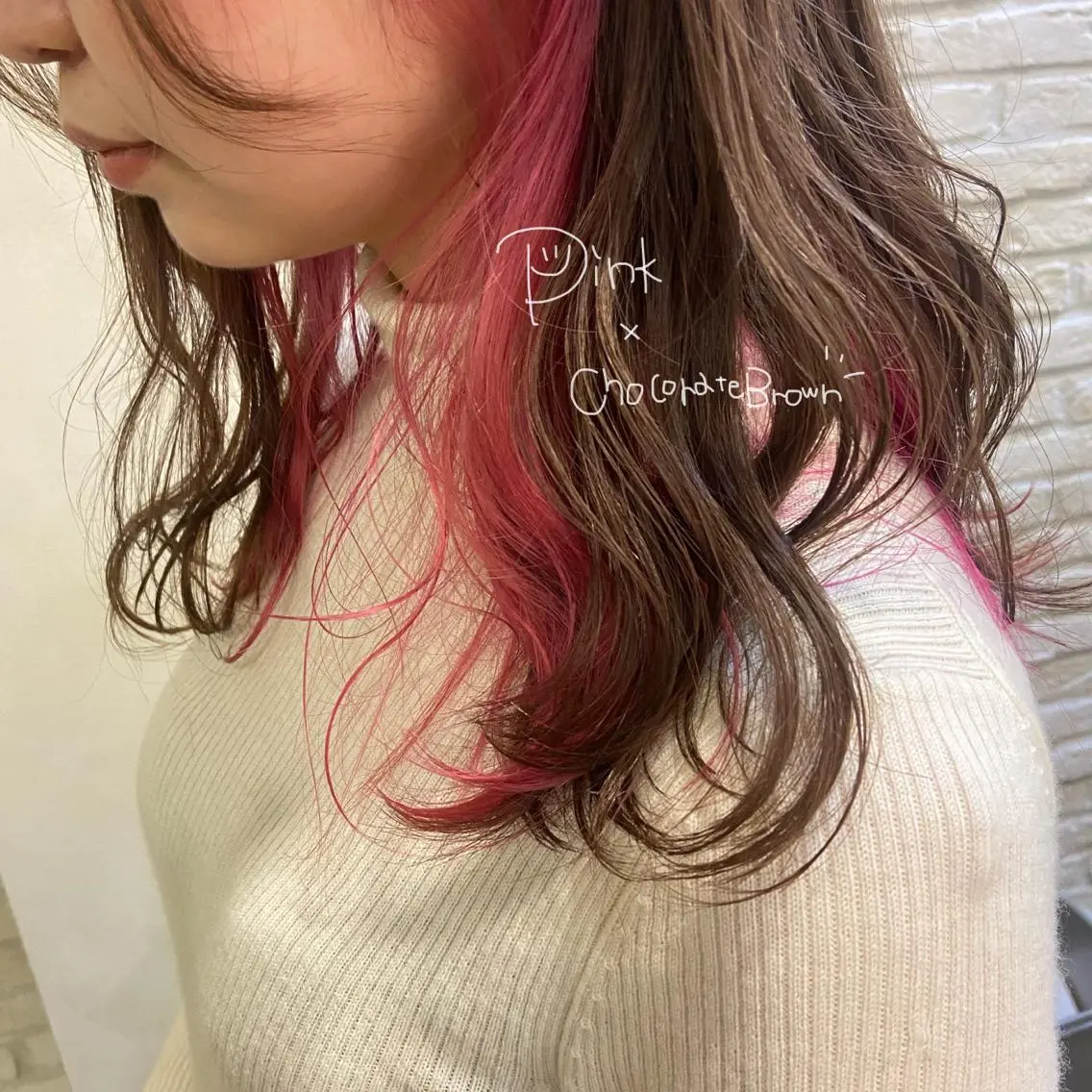 ロング カラー ヘアカラー 🌈透け感カラー RINA🌈のヘアスタイル