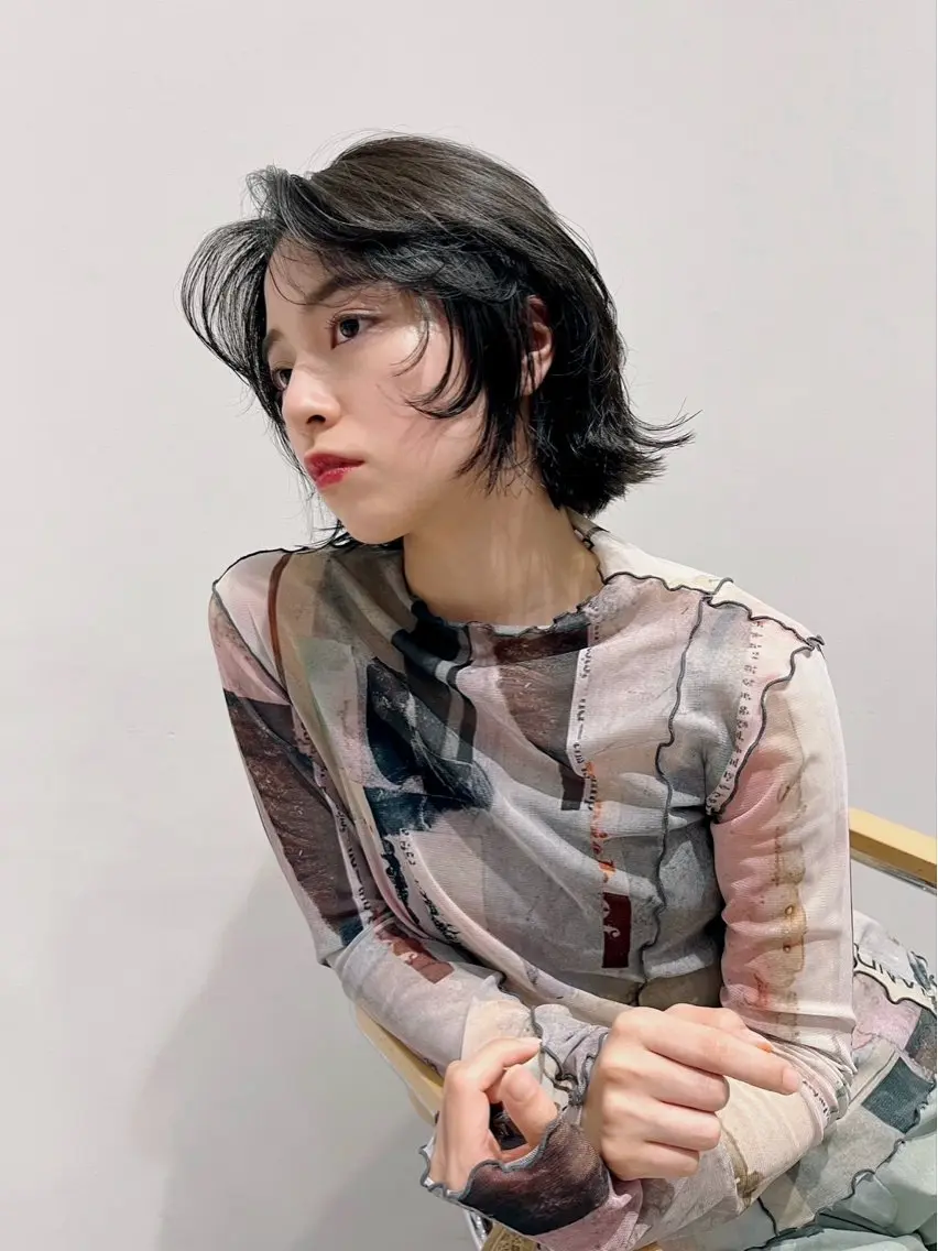 パーマ 瑠 愛のヘアスタイル