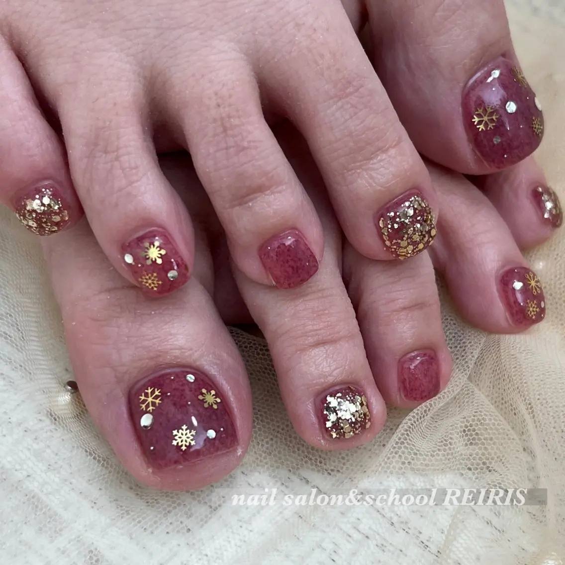 ネイル フットネイル Nail salon REIRISのネイルデザイン