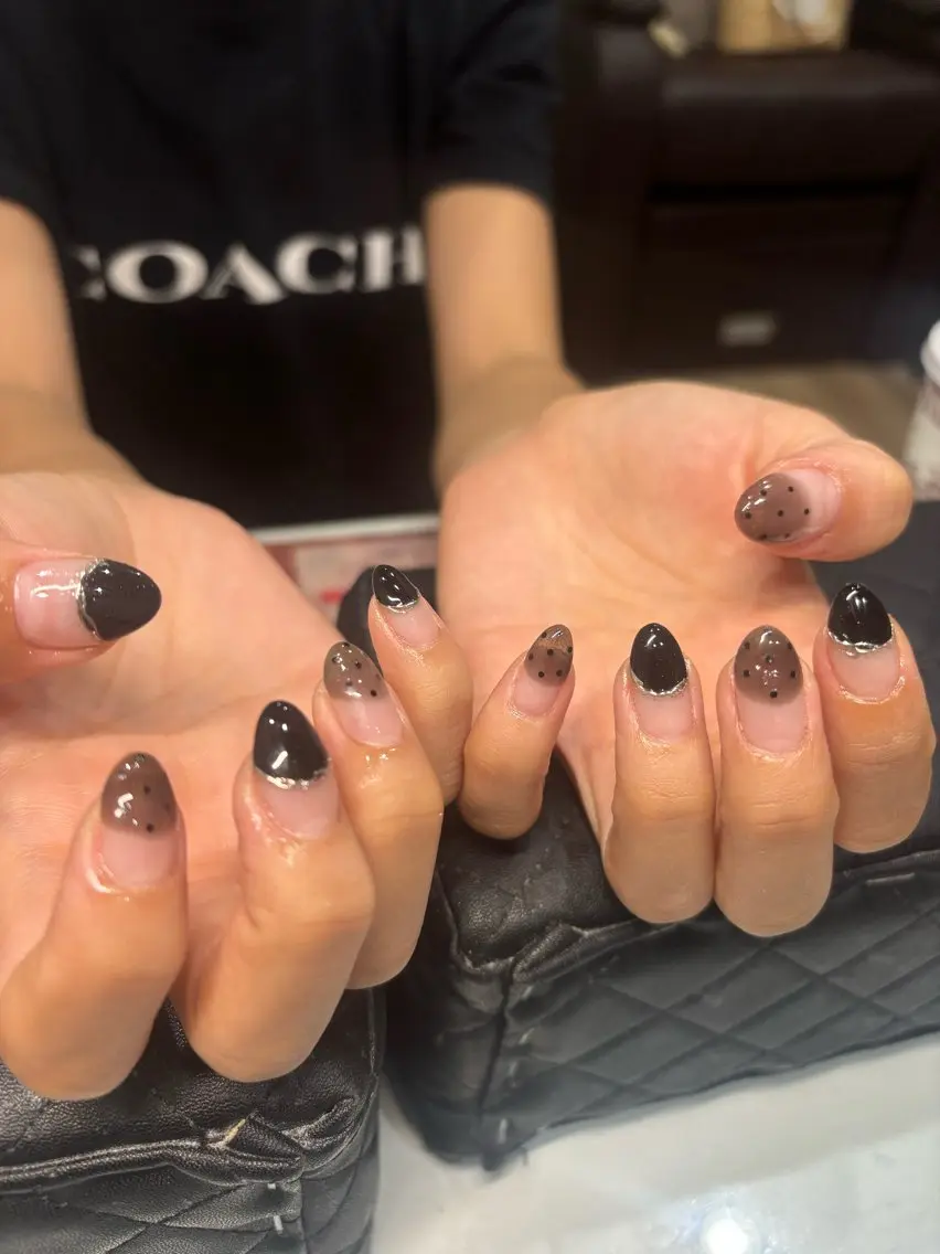 ネイル フレンチネイル ハンドネイル Lico Ryoのネイルデザイン