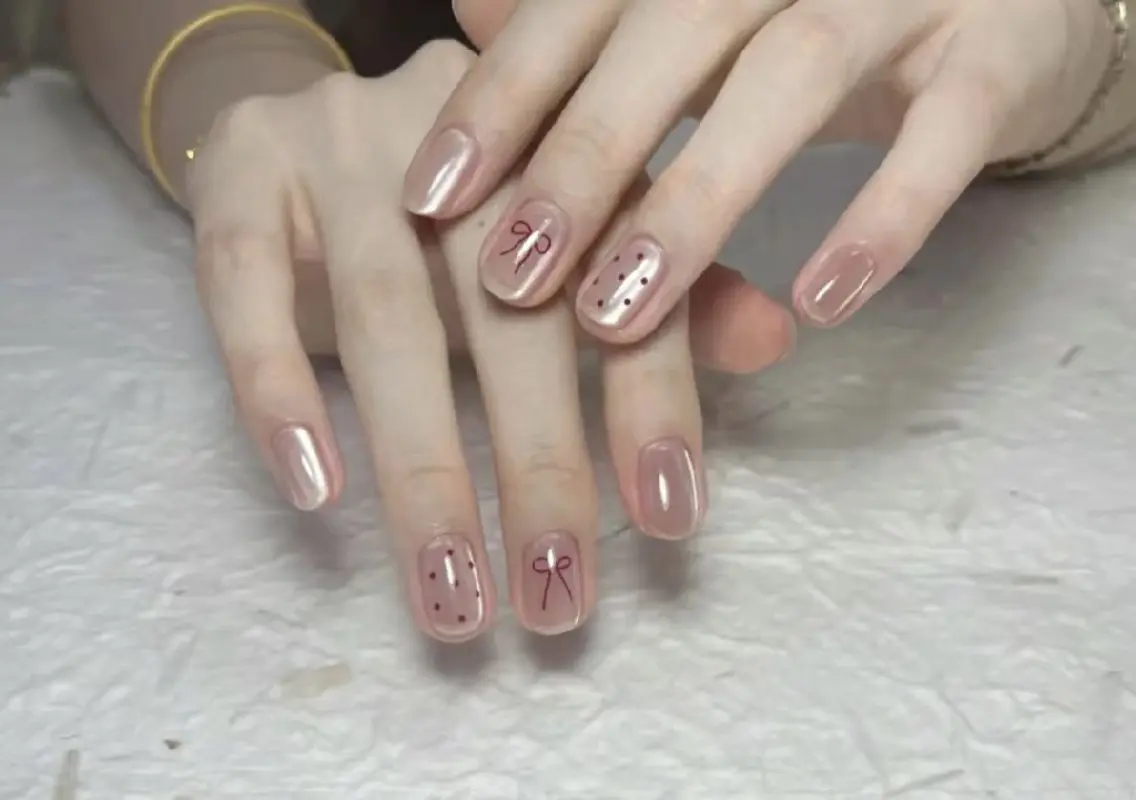 ネイル アートネイル フラワーネイル フットネイル ジェルネイル ガーリー ハンドネイル UM Nail Salonのネイルデザイン