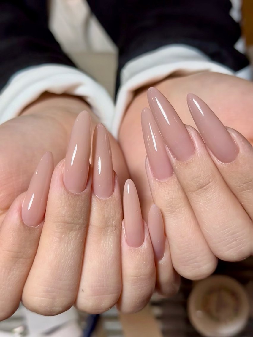 チップ長さだし10本🎀ワンカラーorフラッシュ💍パーツ2個付きの写真