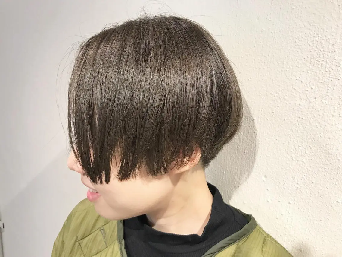 ショート カラー カット ヘアカラー トリートメント 坂本 裕介のヘアスタイル
