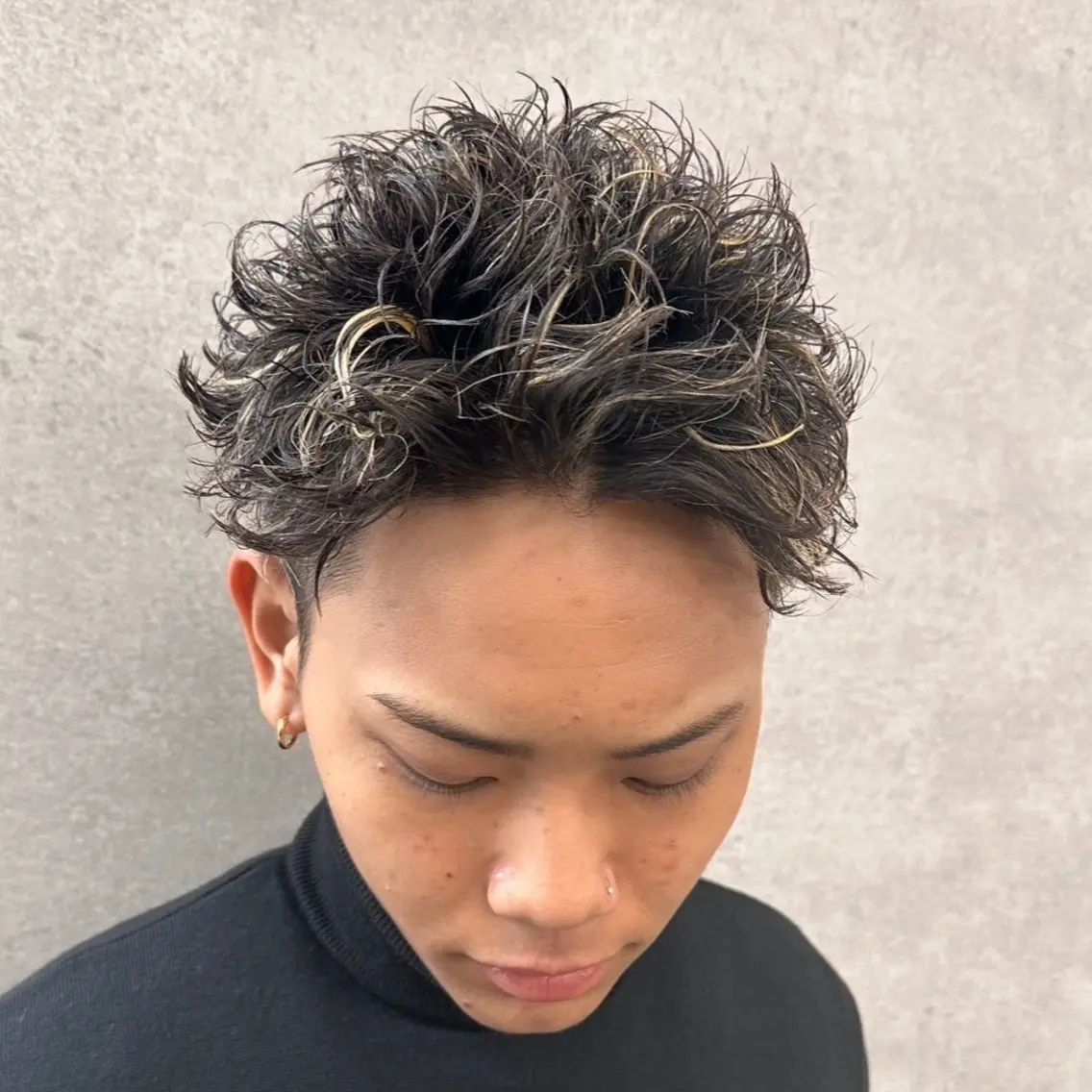 パーマ メンズ 🔥フェザーパーマ 特化🔥勇斗のヘアスタイル