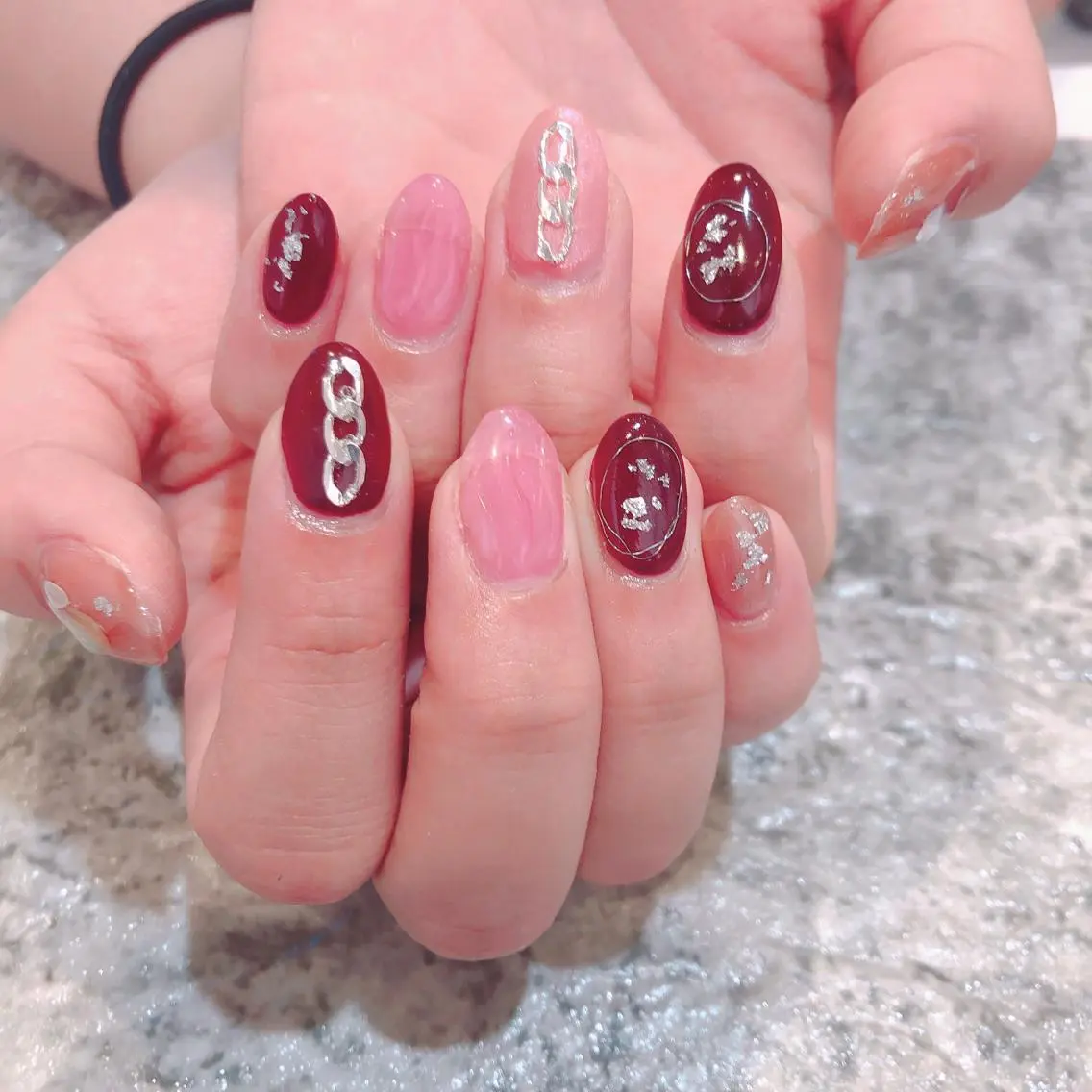 ネイル ハンドネイル 鈴木 優菜のネイルデザイン