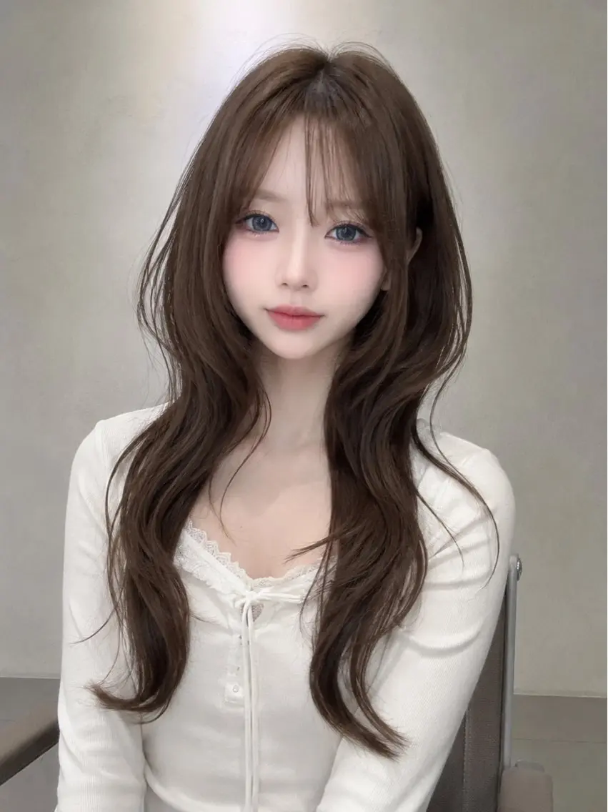 カラー 韓国ヘア/ 愛香🎀🪽のヘアスタイル