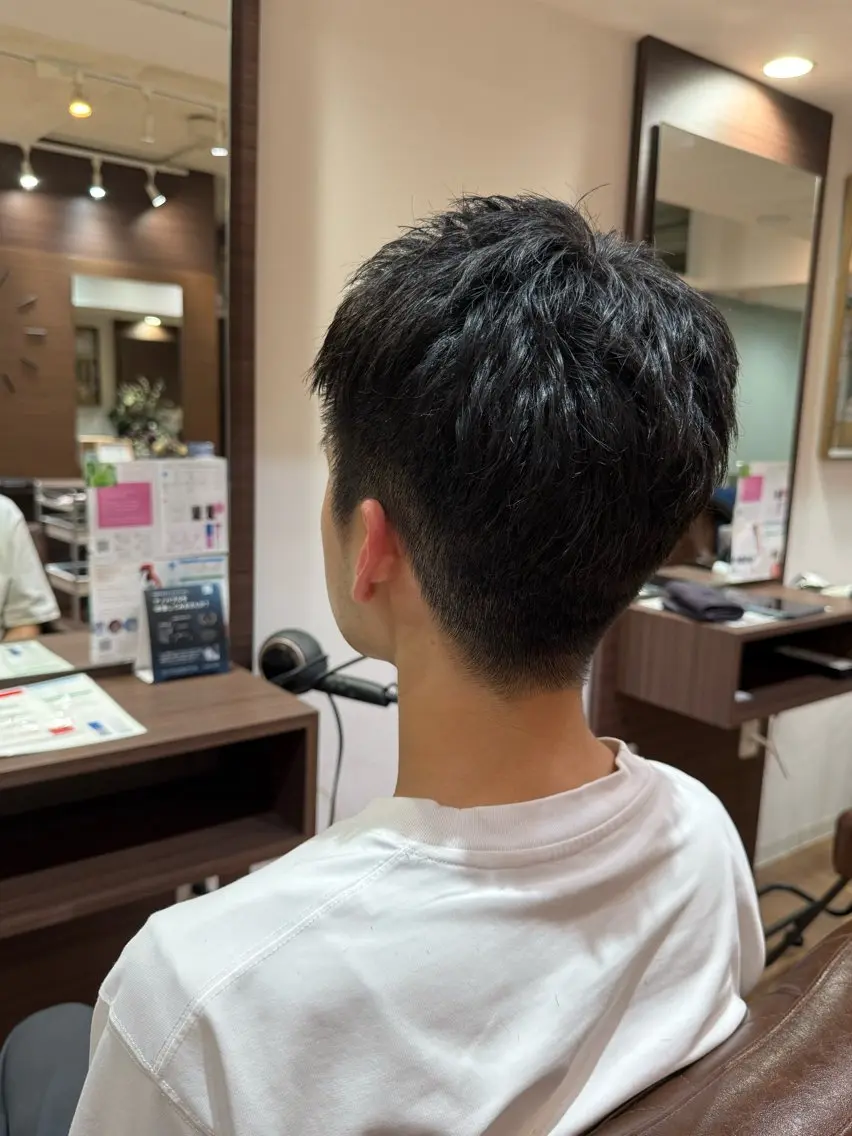 ショート メンズ モモ モデル様募集のヘアスタイル