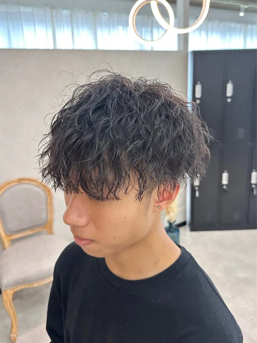カット+パーマの写真
