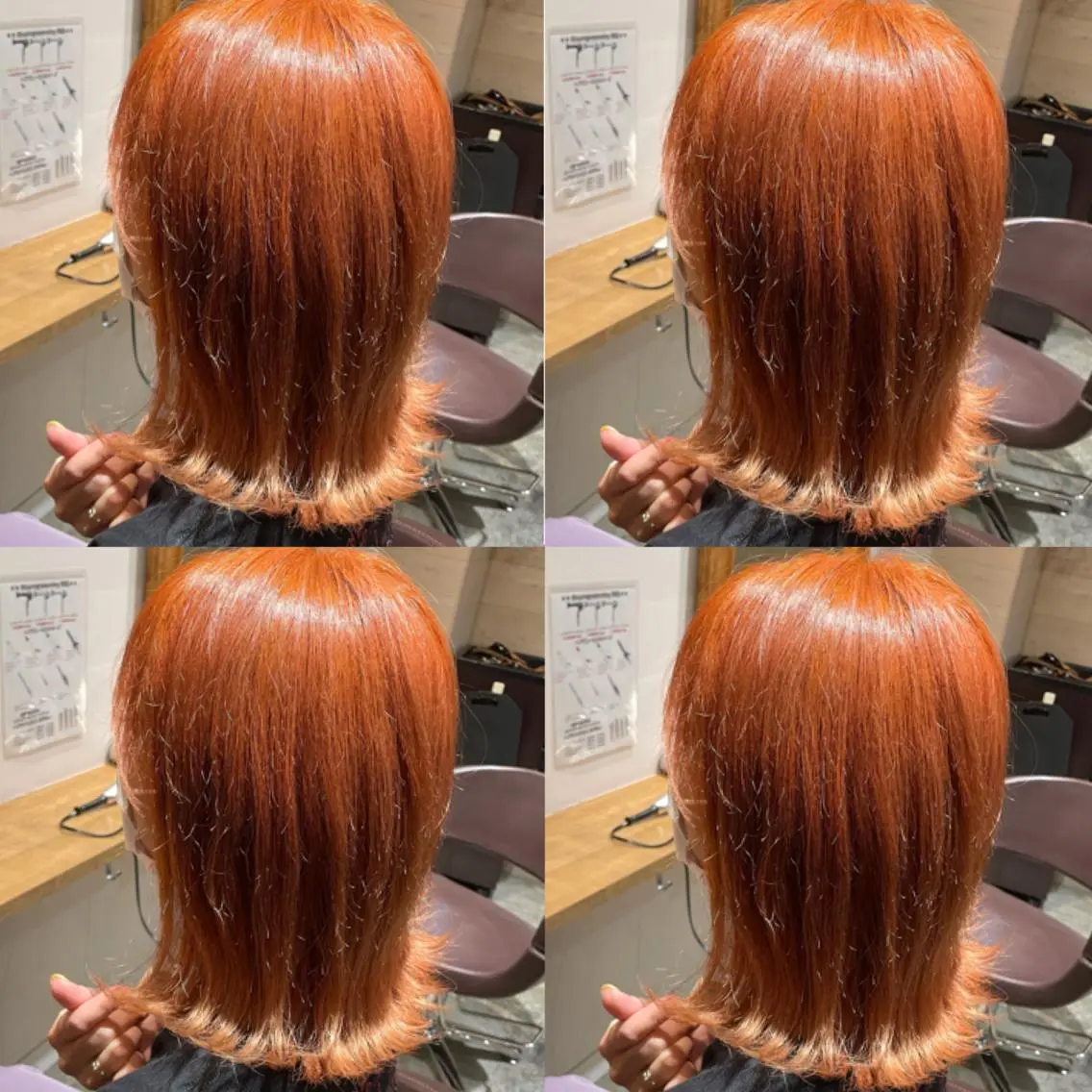 ミディアム カラー Minami. 🩵 再現性特化ヘアのヘアスタイル