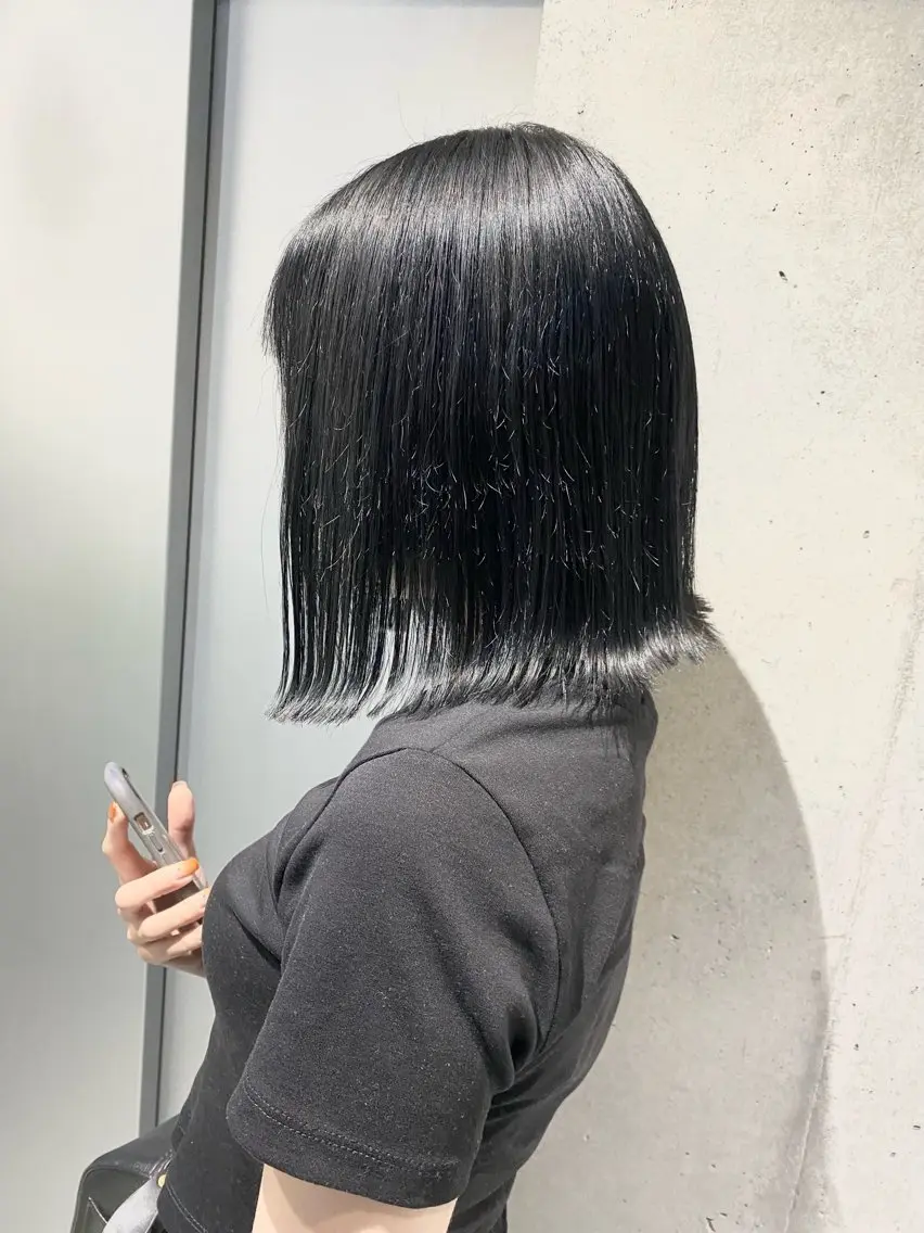 ミディアム カラー カット ヘアカラー トリートメント 🌫️大人韓国ヘア 🌫️naoyaのヘアスタイル