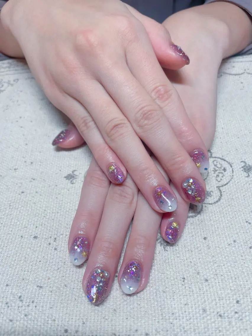 ネイル 冬ネイル クリスマス 💫ゆか_ Nailartistのネイルデザイン