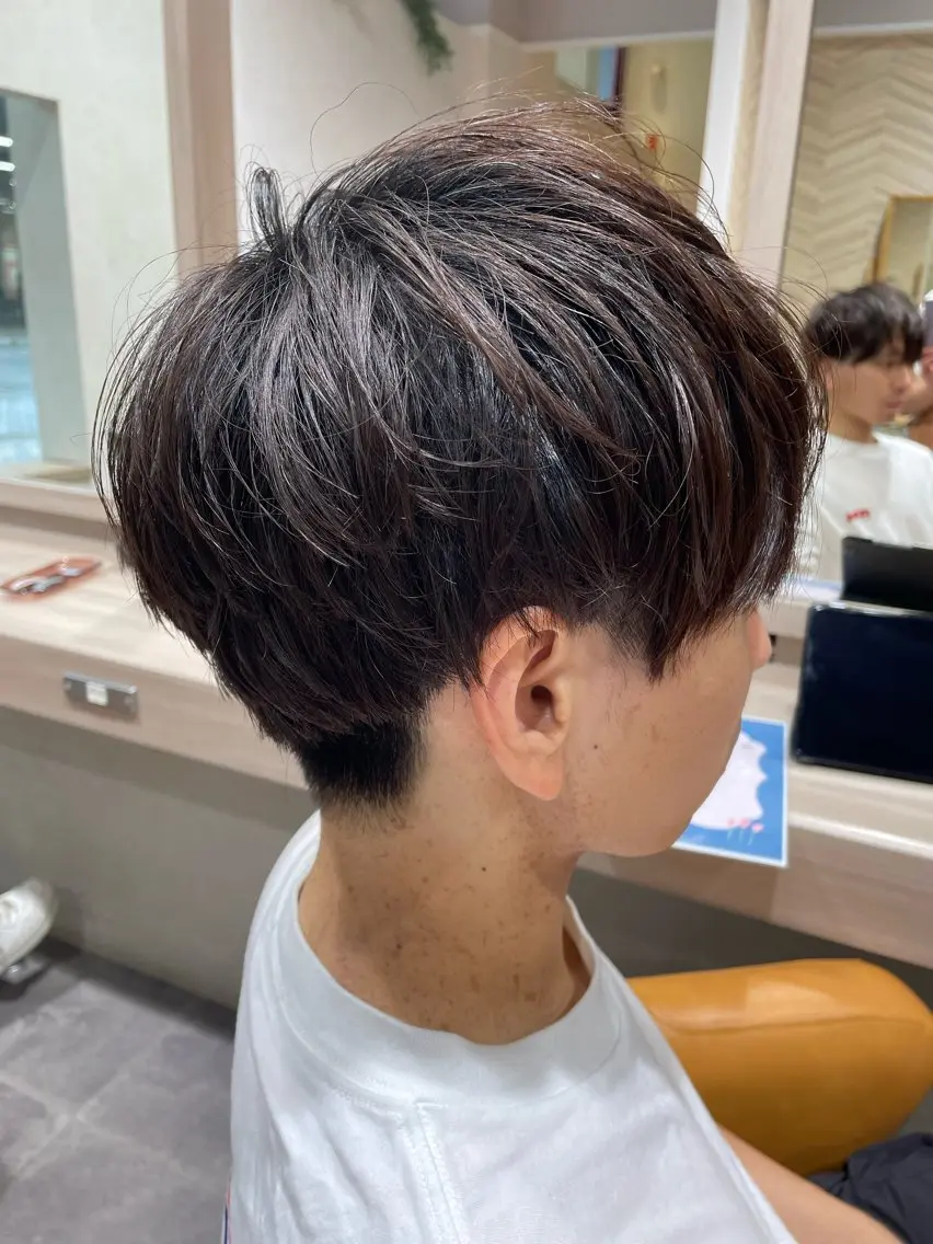 メンズ マッシュ 生盛 智穂子のヘアスタイル