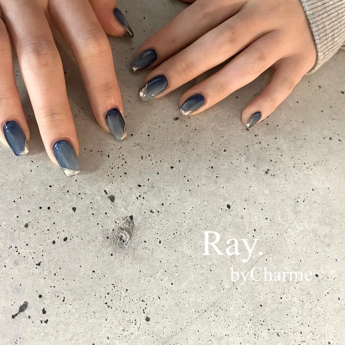 ネイル Ray. /綺麗目ニュアンスのネイルデザイン