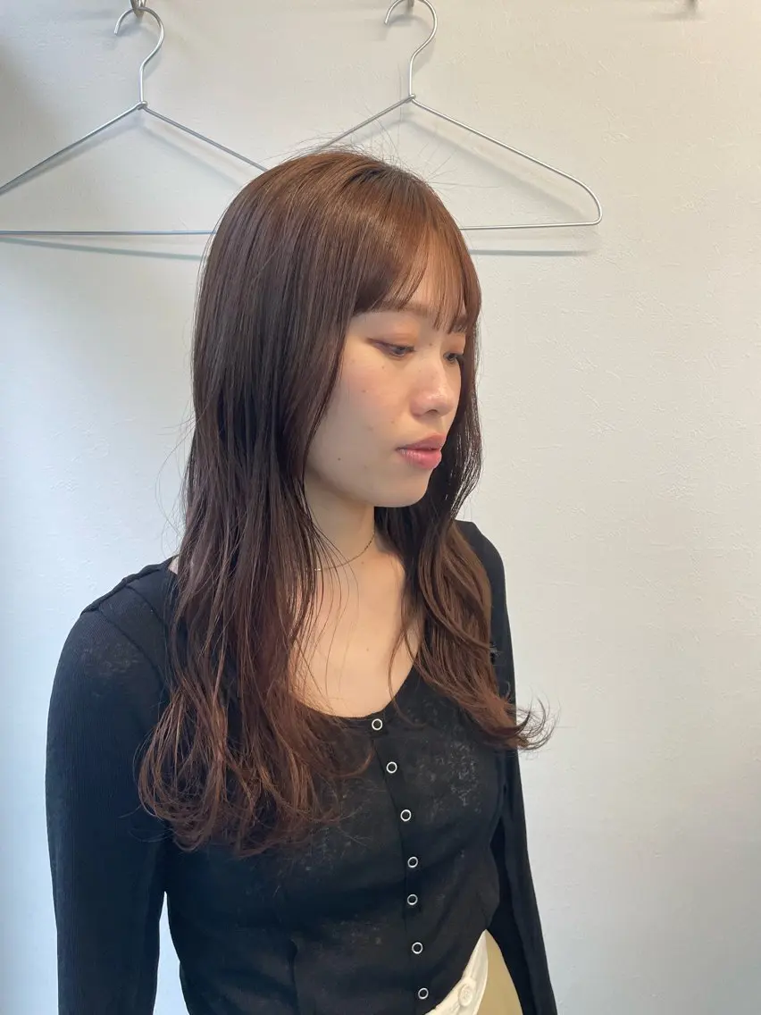 ロング 縮毛矯正 ⛲️every 🌼 平子 歩美 ☺︎のヘアスタイル