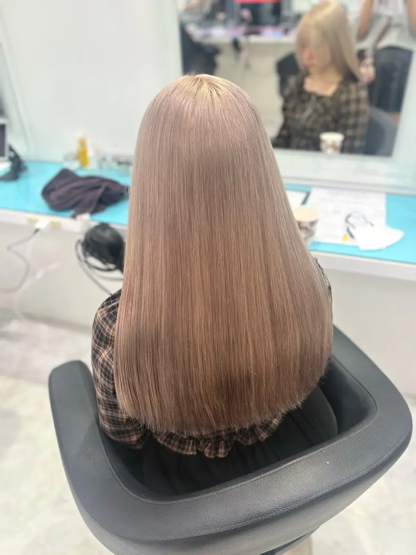 カラー ヘアカラー akari🎀🤍 ガーリーstyleのヘアスタイル