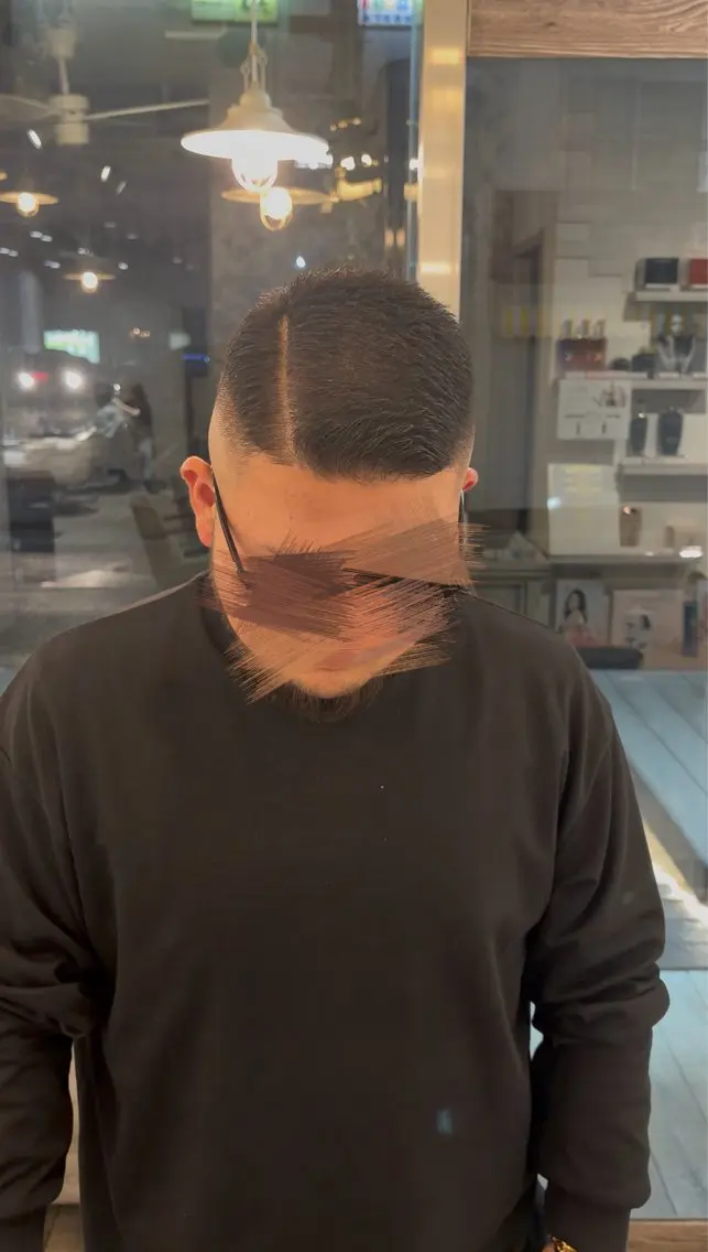 メンズ フェードカット カット メンズパーマ💈/ ハイトーン🔥翔太のヘアスタイル