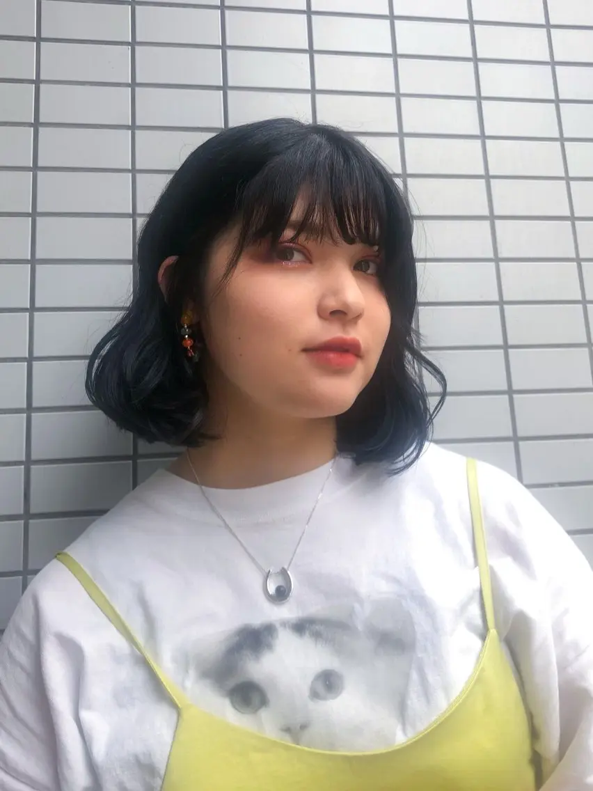 💜ボブスタイルカットモデル💜の写真