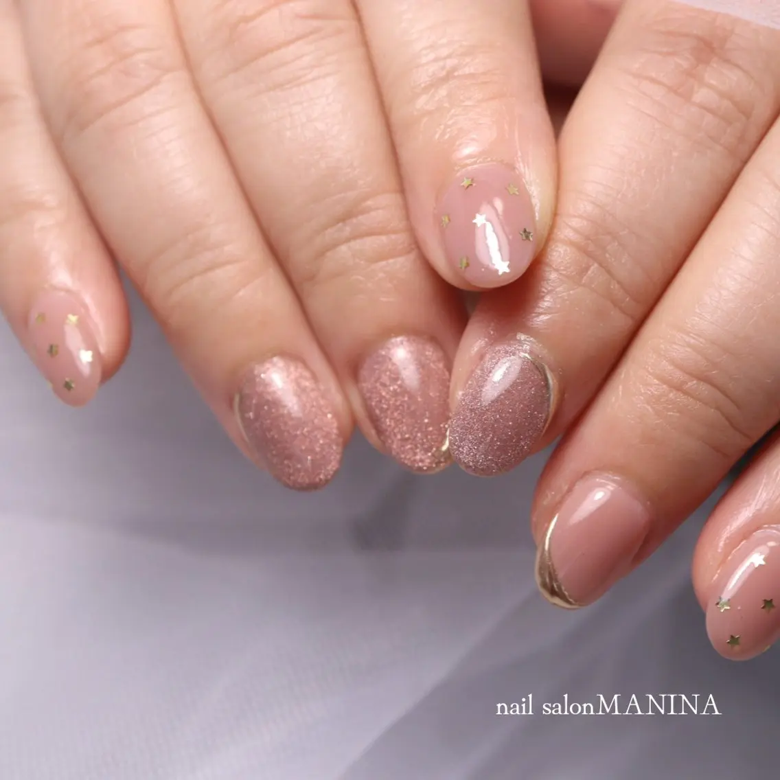 ネイル nailsalon Manina齋藤愛美のネイルデザイン