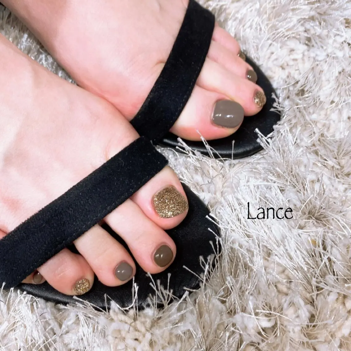 ショート フットネイル Lance nailのネイルデザイン