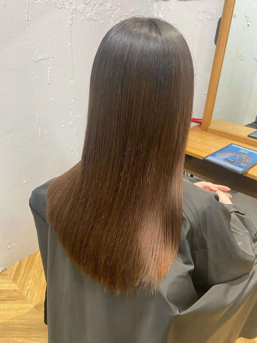 カット&フルカラー&3stepハホニコトリートメントの写真