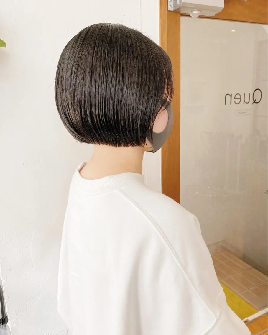 ショート カラー カット ヘアカラー トリートメント 🟩くすみカラー/ボ ブ/ショート/大司のヘアスタイル